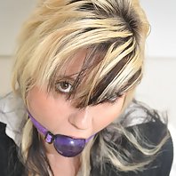 Naughty secretary is tied and gagged in the office