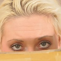 Emma the slut is tied up to a box