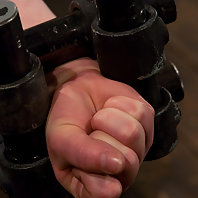 Porn Legend Kylie Ireland and her huge nipples spread out and tortured.