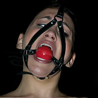 Jade Indica bound and gagged tightly