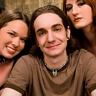 Mistress Kendra dominates slave boy and slut girl