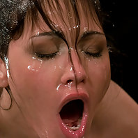 Tiny, hot, Italian girl gets brutally bound tortured, made to cum