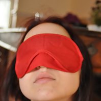 Teen slut blindfolded and tied up