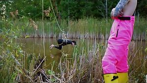 An evening of water bondage and anal in the wisconsin wilderness -- a bdsm / overlanding documentary